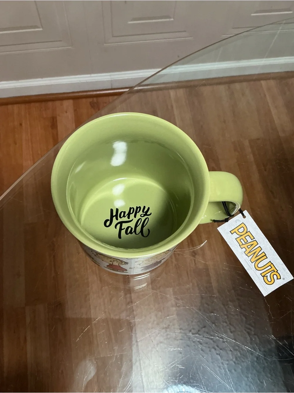 Brand New Peanuts Snoopy I'm Hooked On Autumn!21oz Mug By Gibson